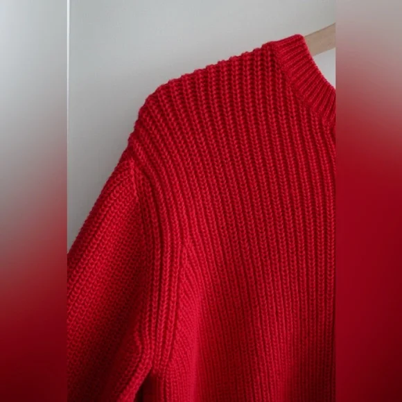 Sonderhaus Harbor Cardigan - Cherry Red - Picture 3 of 5